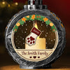 Believe In The Magic Of Christmas - Family Personalized Custom Candlelight Lantern Ornament - Christmas Gift For Family Members