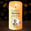 Custom Photo Loving You Forever - Memorial Personalized Custom LED Candle - New Arrival, Christmas Gift, Sympathy Gift For Family Members AMZ