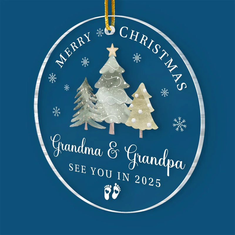 A New Baby Is Like The Beginning Of All Things - Family Personalized Custom Ornament - Acrylic Custom Shaped - Christmas Gift For Family Members, Pregnancy