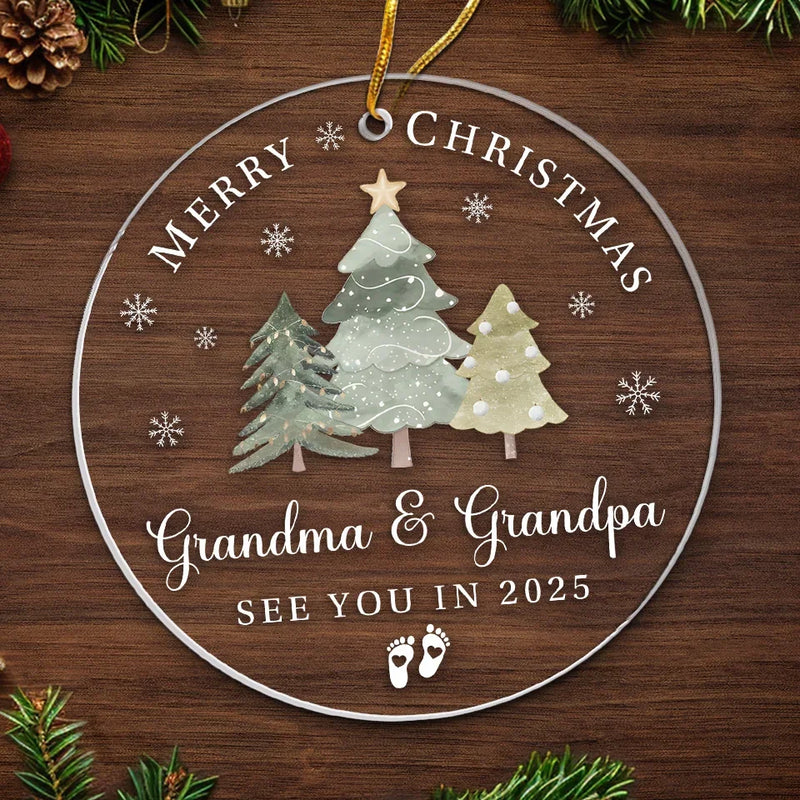 A New Baby Is Like The Beginning Of All Things - Family Personalized Custom Ornament - Acrylic Custom Shaped - Christmas Gift For Family Members, Pregnancy
