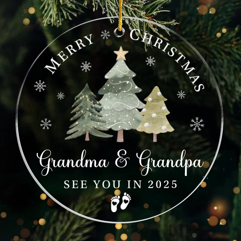 A New Baby Is Like The Beginning Of All Things - Family Personalized Custom Ornament - Acrylic Custom Shaped - Christmas Gift For Family Members, Pregnancy