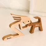 Custom Name Three-Figure Display Decor - Personalized Custom Sculpture