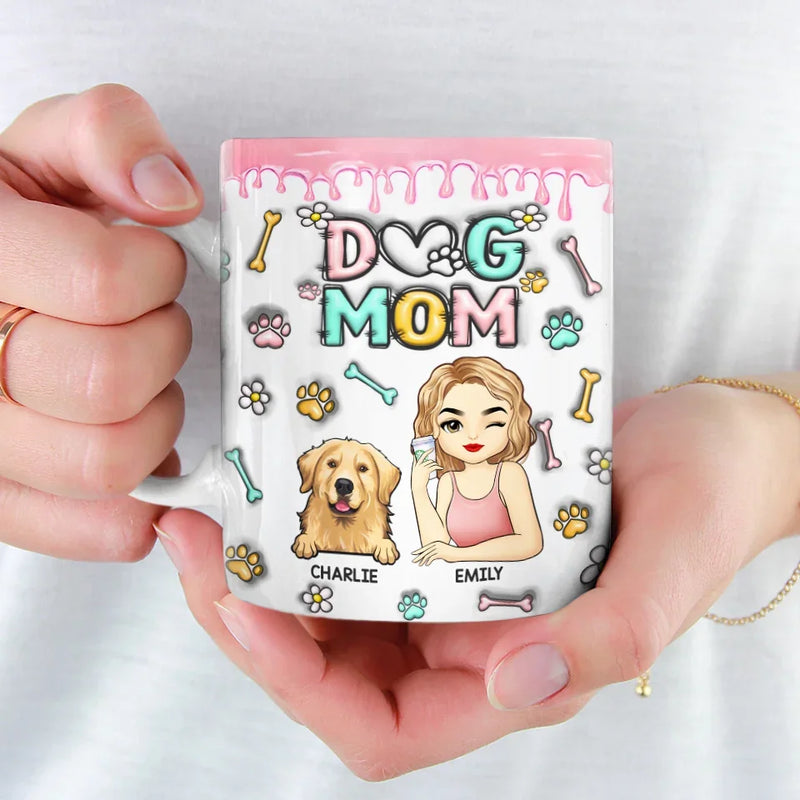 Every Pet Is A Gift Of Love - Dog & Cat Personalized Custom 3D Inflated Effect Printed Mug - Christmas Gift For Pet Owners, Pet Lovers