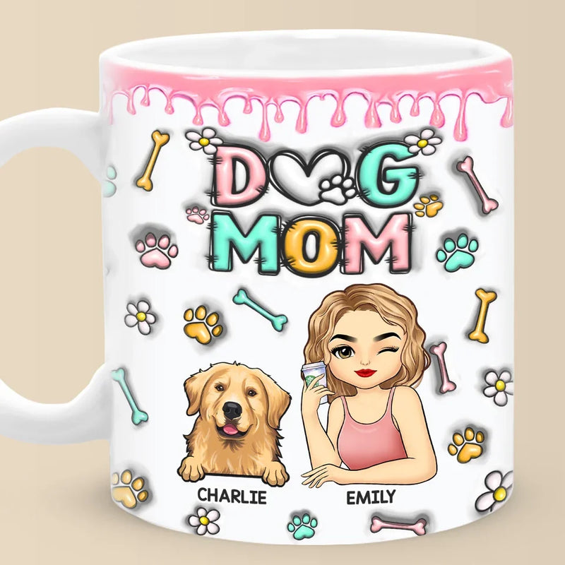 Every Pet Is A Gift Of Love - Dog & Cat Personalized Custom 3D Inflated Effect Printed Mug - Christmas Gift For Pet Owners, Pet Lovers
