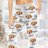 Custom Photo Pawsome Woofmas Vibes - Dog & Cat Personalized Custom Pajama Pants - Christmas Gift For Pet Owners, Pet Lovers