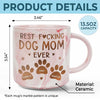 My Furever Friend - Dog & Cat Personalized Custom Marble Mug - Christmas Gift For Pet Owners, Pet Lovers