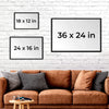 Thank You For Coming Into My Life - Couple Personalized Custom Horizontal Poster - Gift For Husband Wife, Anniversary