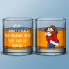 You’re My Priority - Couple Personalized Custom Whiskey Glass - Gift For Husband Wife, Anniversary