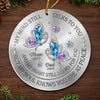 My Soul Knows You Are At Peace - Memorial Personalized Custom Ornament - Acrylic Custom Shaped - Sympathy Gift For Family Members