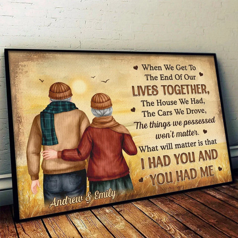 You Are My Queen Forever - Couple Personalized Custom Horizontal Poster - Gift For Husband Wife, Anniversary