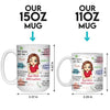 I Am The Best Version Of Myself - Affirmation Personalized Custom Mug - Gift For Yourself