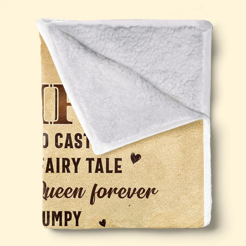 Hand In Hand, Heart To Heart - Couple Personalized Custom Blanket - Gift For Husband Wife, Anniversary
