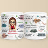 I Am The Best Version Of Myself - Affirmation Personalized Custom Mug - Gift For Yourself