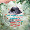 Custom Photo Next Christmas I'll Be Snuggled Up In Your Arms - Family Personalized Custom Ornament - Acrylic Custom Shaped - Christmas Gift For Baby Kids, Newborn Baby