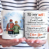 Still Holding Hands After All These Years - Couple Personalized Custom Mug - Gift For Husband Wife, Anniversary