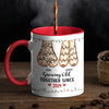 Let's Be Weird And Wonderful Together -  Couple Personalized Custom 3D Inflated Effect Printed Accent Mug - Gift For Husband Wife, Anniversary