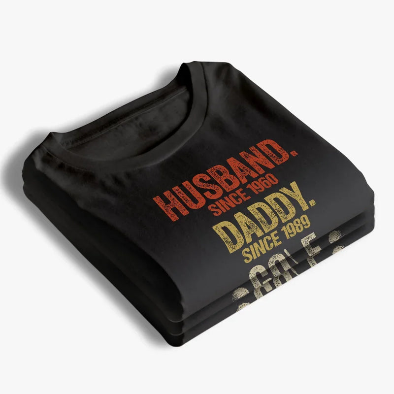 My Daddy Is Golf Legend - Family Personalized Custom Unisex T-shirt, Premium T-shirt, Hoodie - Gift For Dad, Sport Lovers, Sport Players