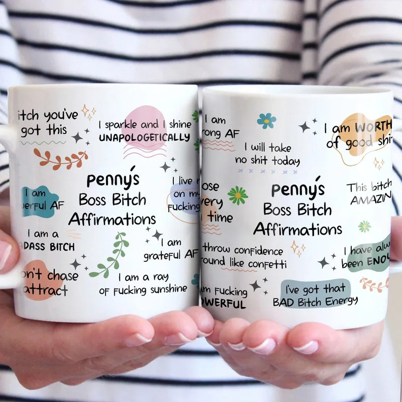 I Sparkle And I Shine Unapologetically - Coworker Personalized Custom Mug - Gift For Coworkers, Work Friends, Colleagues