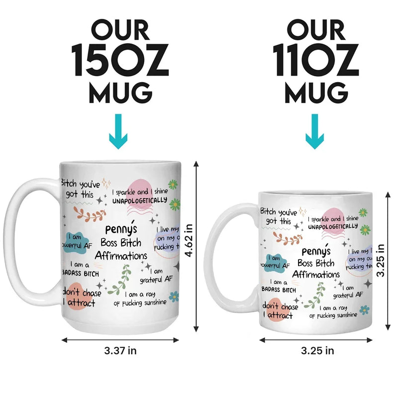 I Sparkle And I Shine Unapologetically - Coworker Personalized Custom Mug - Gift For Coworkers, Work Friends, Colleagues