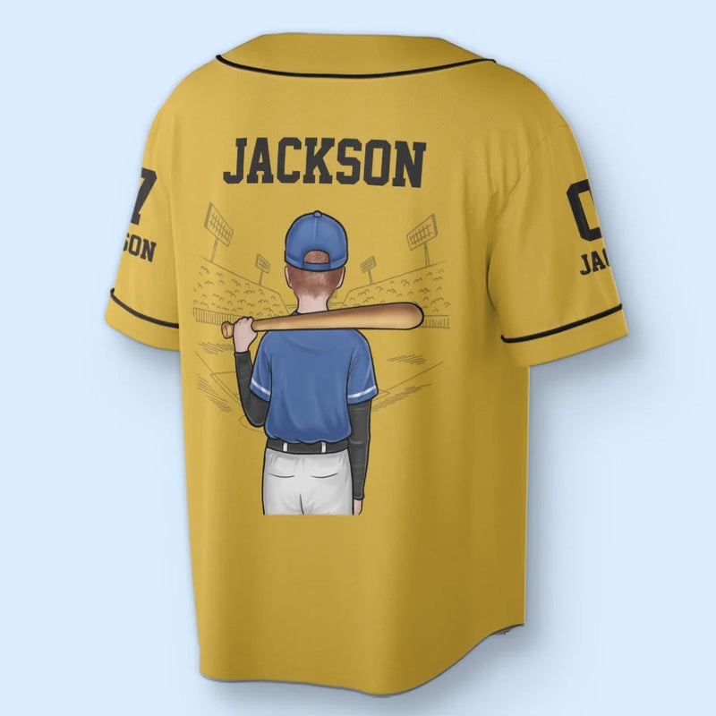Baseball Player - Personalized Custom Baseball Jersey - Gift For Sport Lovers, Sport Players
