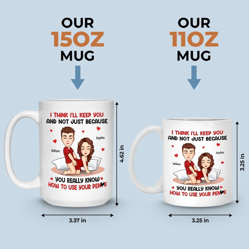 You Are The Spark To My Fire - Couple Personalized Custom Mug - Gift For Husband Wife, Anniversary