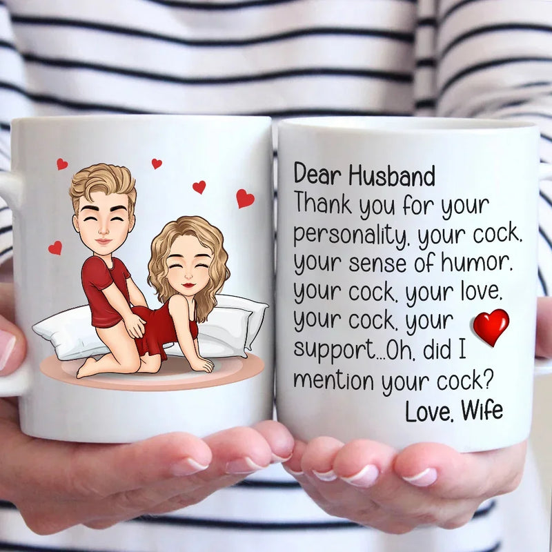 In Your Arms Is Where I Belong - Couple Personalized Custom Mug - Gift For Husband Wife, Anniversary