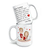 In Your Arms Is Where I Belong - Couple Personalized Custom Mug - Gift For Husband Wife, Anniversary