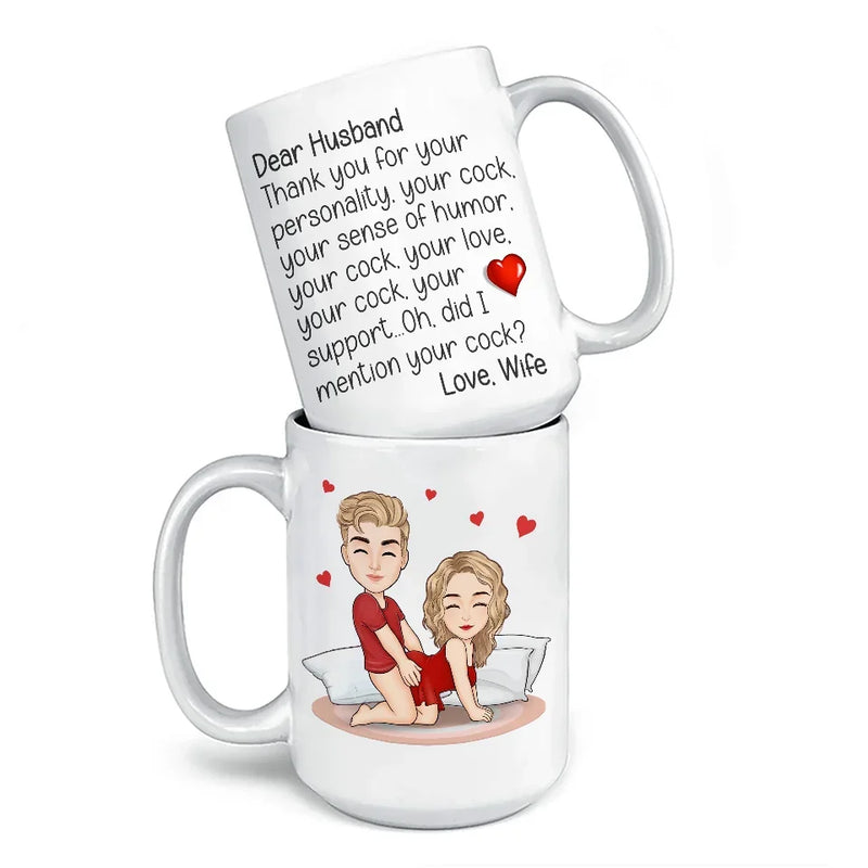 In Your Arms Is Where I Belong - Couple Personalized Custom Mug - Gift For Husband Wife, Anniversary