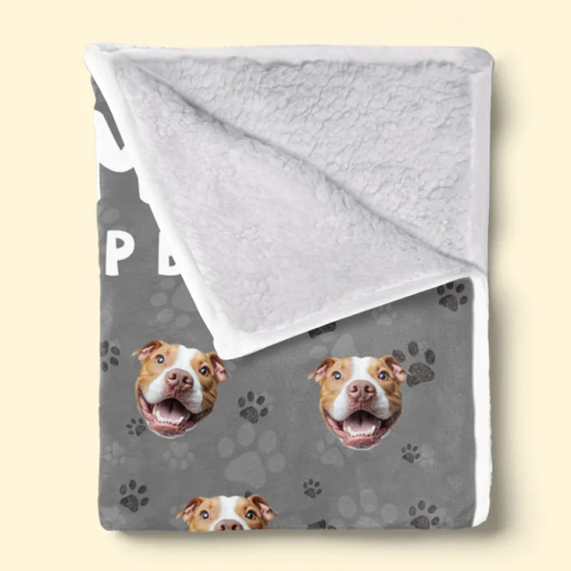 Custom Photo Official Nap Blanket - Dog & Cat Personalized Custom Blanket - Gift For Pet Owners, Pet Lovers