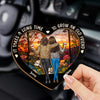 It Takes A Long Time To Grow An Old Friend - Bestie Personalized Custom Car Visor Clip - Gift For Best Friends, BFF, Sisters