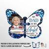 Custom Photo You’ll Always Be Our Guiding Star - Memorial Personalized Custom Car Visor Clip - Sympathy Gift For Family Members
