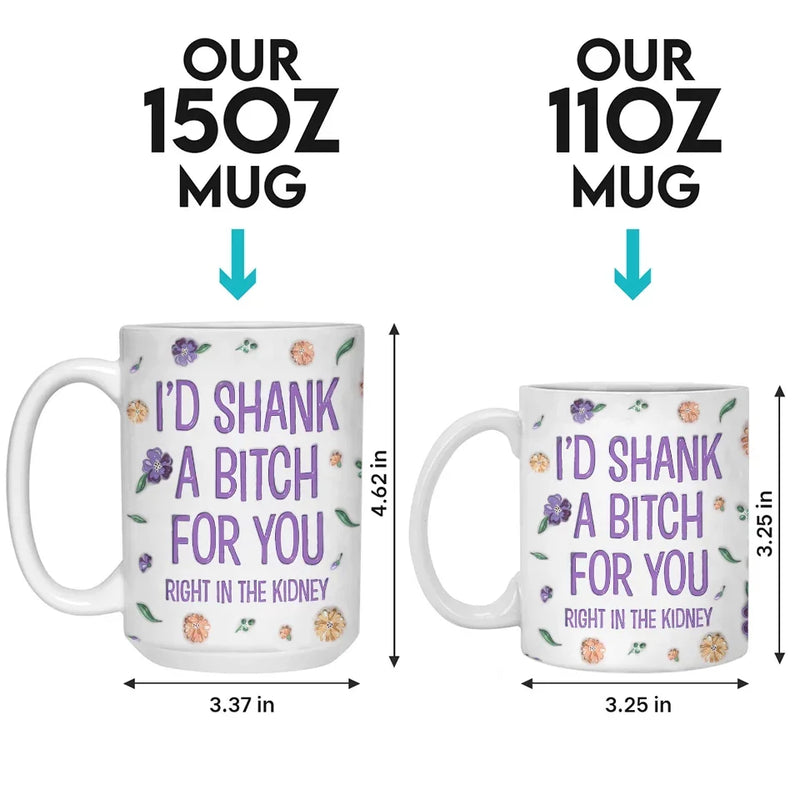 Soul Sisters, Always - Bestie Personalized Custom 3D Inflated Effect Printed Mug - Gift For Best Friends, BFF, Sisters