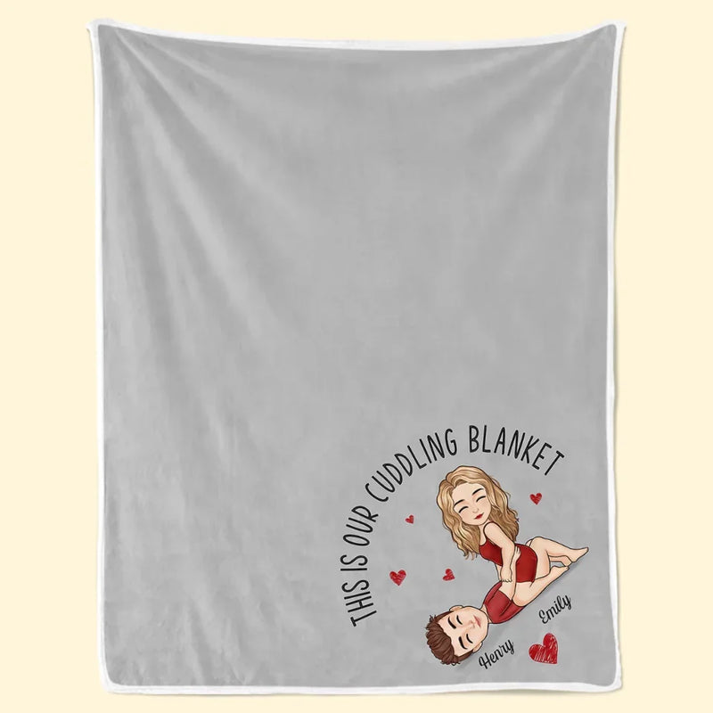 You Are My Favorite Thing To Do - Couple Personalized Custom Blanket - Gift For Husband Wife, Anniversary