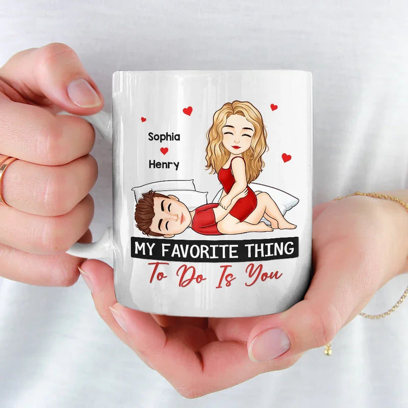 I’ll Be Your Steadfast Support - Couple Personalized Custom Mug - Gift For Husband Wife, Anniversary