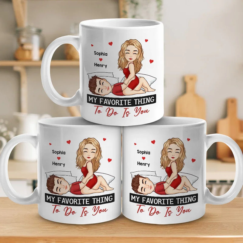 I’ll Be Your Steadfast Support - Couple Personalized Custom Mug - Gift For Husband Wife, Anniversary