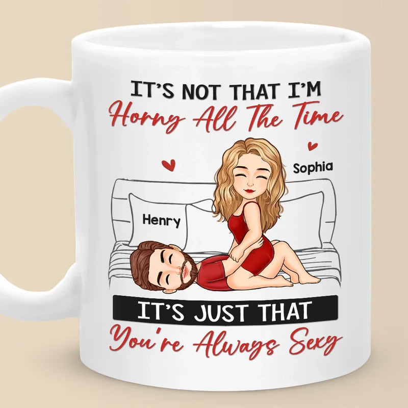 Love Is The Beauty Of The Soul - Couple Personalized Custom Mug - Gift For Husband Wife, Anniversary