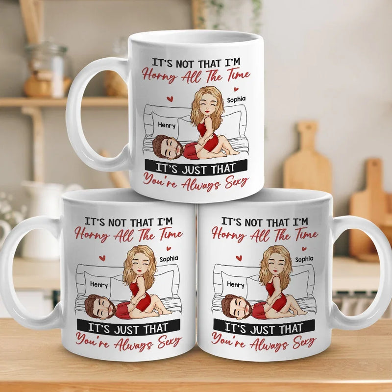 Love Is The Beauty Of The Soul - Couple Personalized Custom Mug - Gift For Husband Wife, Anniversary
