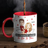 My Favorite Thing To Do Is You -  Couple Personalized Custom 3D Inflated Effect Printed Accent Mug - Gift For Husband Wife, Anniversary