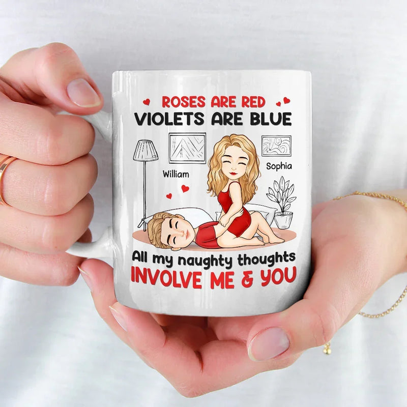 You’ll Never Walk Alone, I’m With You - Couple Personalized Custom Mug - Gift For Husband Wife, Anniversary