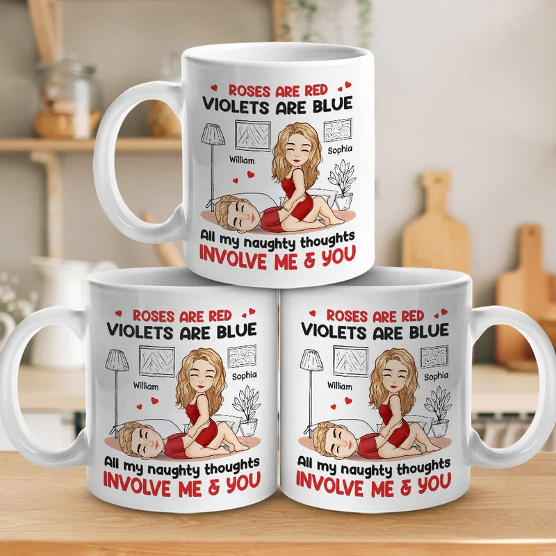You’ll Never Walk Alone, I’m With You - Couple Personalized Custom Mug - Gift For Husband Wife, Anniversary