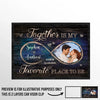 Custom Photo From The First Moment To Forever, I’m Yours	- Couple Personalized Custom Car Visor Clip - Gift For Husband Wife, Anniversary