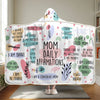 My Family Is My Priority And I Love It - Family Personalized Custom Snuggle Blanket, Hoodie Blanket - Gift For Mom, Yourself