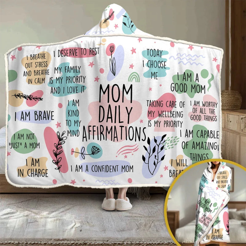 My Family Is My Priority And I Love It - Family Personalized Custom Snuggle Blanket, Hoodie Blanket - Gift For Mom, Yourself
