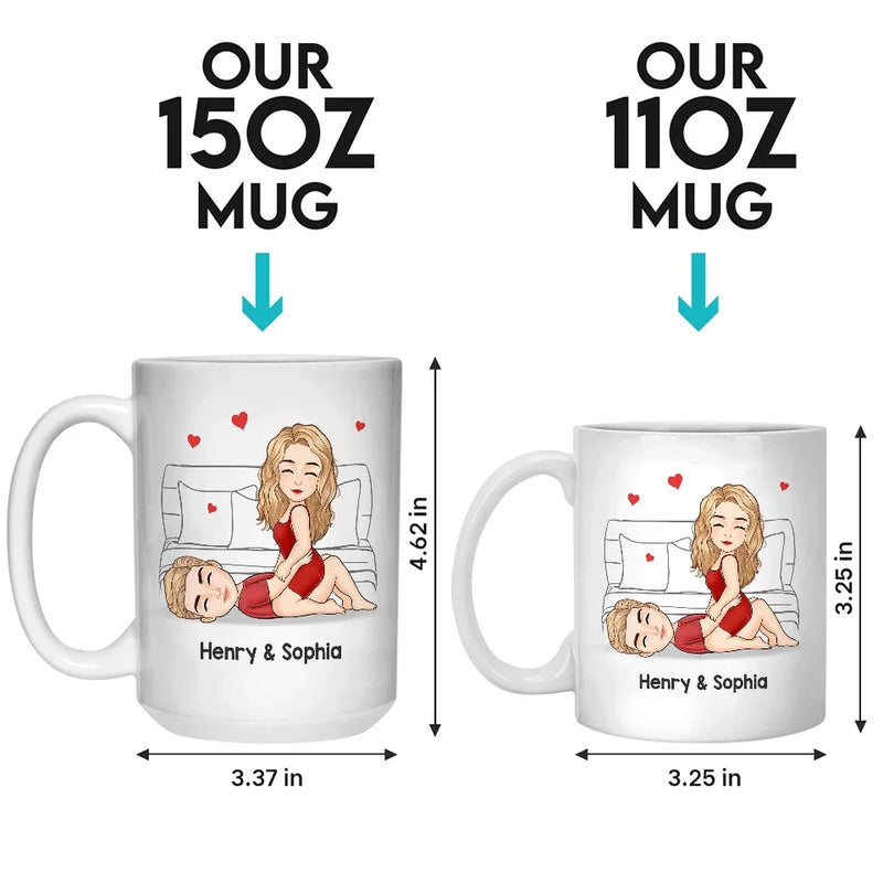I Promise To Be By Your Side Forever - Couple Personalized Custom Mug - Gift For Husband Wife, Anniversary