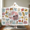 I Am An Amazing Mom, Mom Daily Affirmations - Family Personalized Custom Snuggle Blanket, Hoodie Blanket - Gift For Mom, Yourself