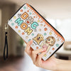 Life Is Better With A Loyal Companion - Dog & Cat Personalized Custom 3D Inflated Effect Printed Leather Long Wallet -  Gift For Pet Owners, Pet Lovers