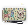Paws And Love Make Everything Better - Dog & Cat Personalized Custom 3D Inflated Effect Printed Leather Long Wallet -  Gift For Pet Owners, Pet Lovers