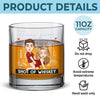 I Promise To Always Be By Your Side - Couple Personalized Custom Whiskey Glass - Gift For Husband Wife, Anniversary