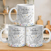 A Mother And Daughter’s Bond Is One Of The Strongest Connections In The World - Family Personalized Custom 3D Inflated Effect Printed Mug - Gift For Mom, Daughter