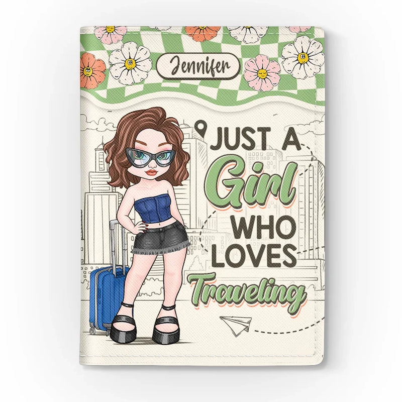 Step Out And Explore - Travel Personalized Custom Passport Cover, Passport Holder - Holiday Vacation Gift, Gift For Adventure Travel Lovers